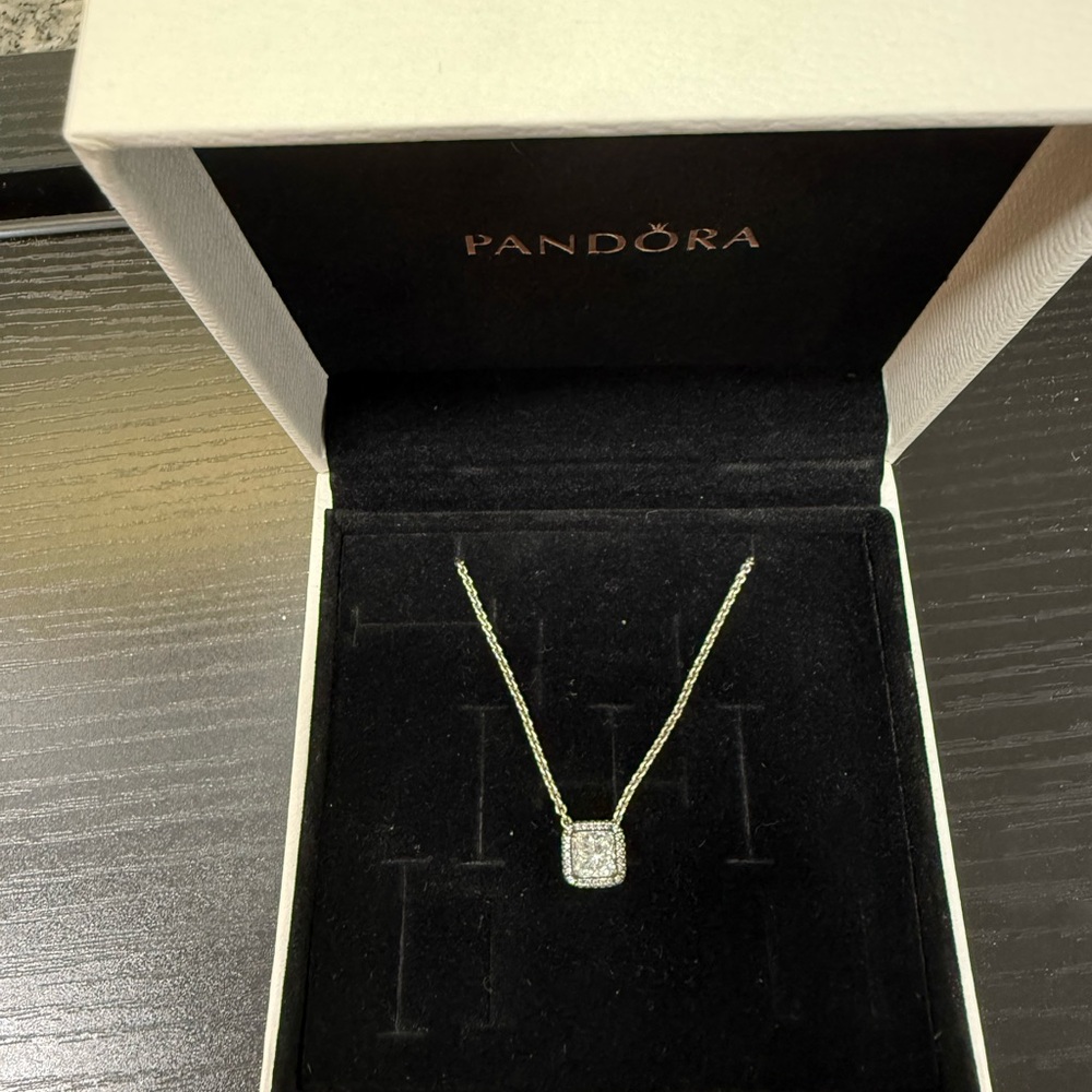 Pandora Silver Pendant Necklace - Picture 3 of 5